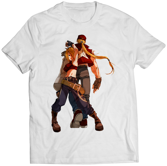 Terry & Mary Rare KOF Premium Unisex T-shirt (Vectorized Design)