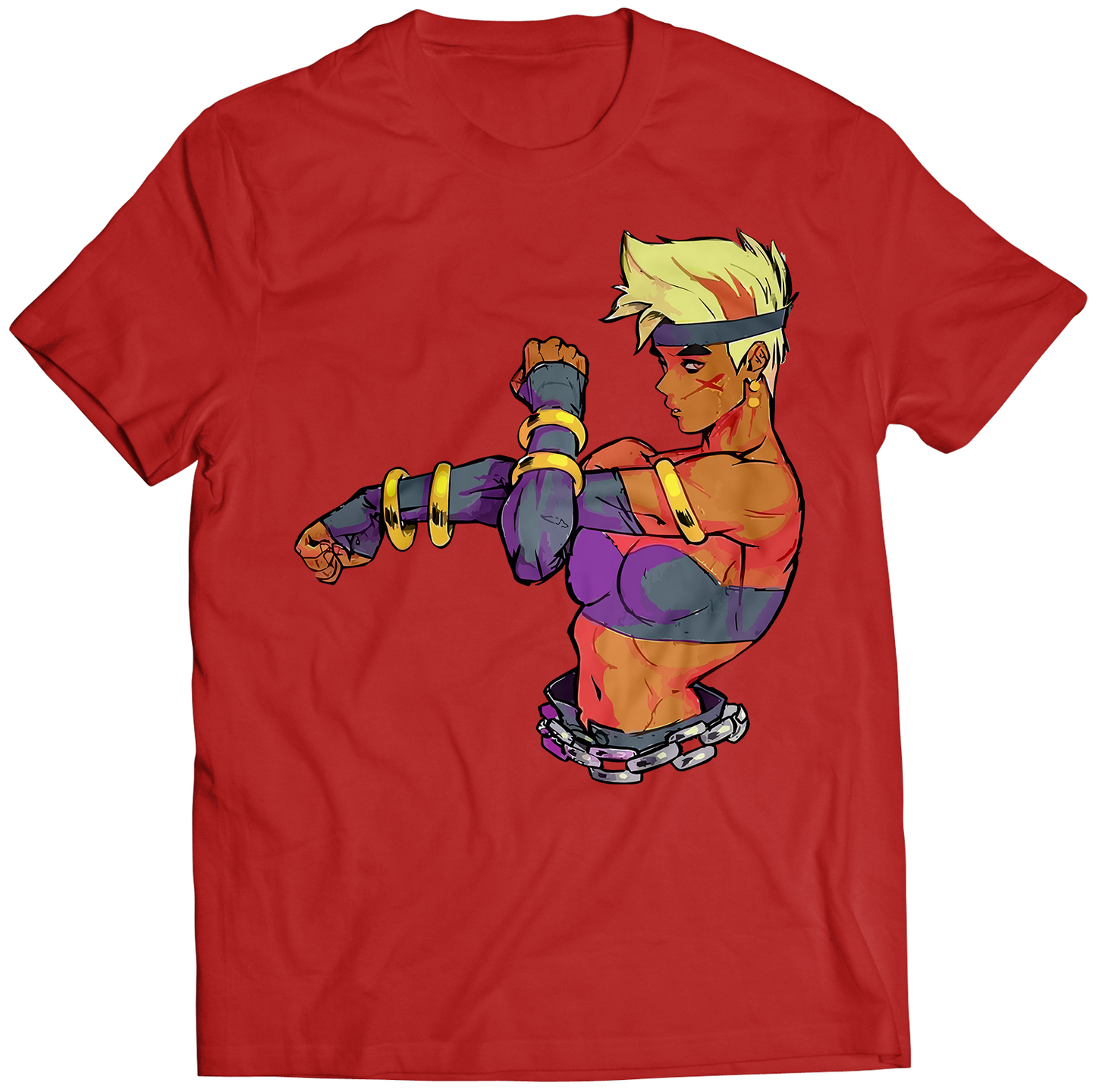 Garnet SOR4 Premium Unisex T-shirt (Vectorized Design).