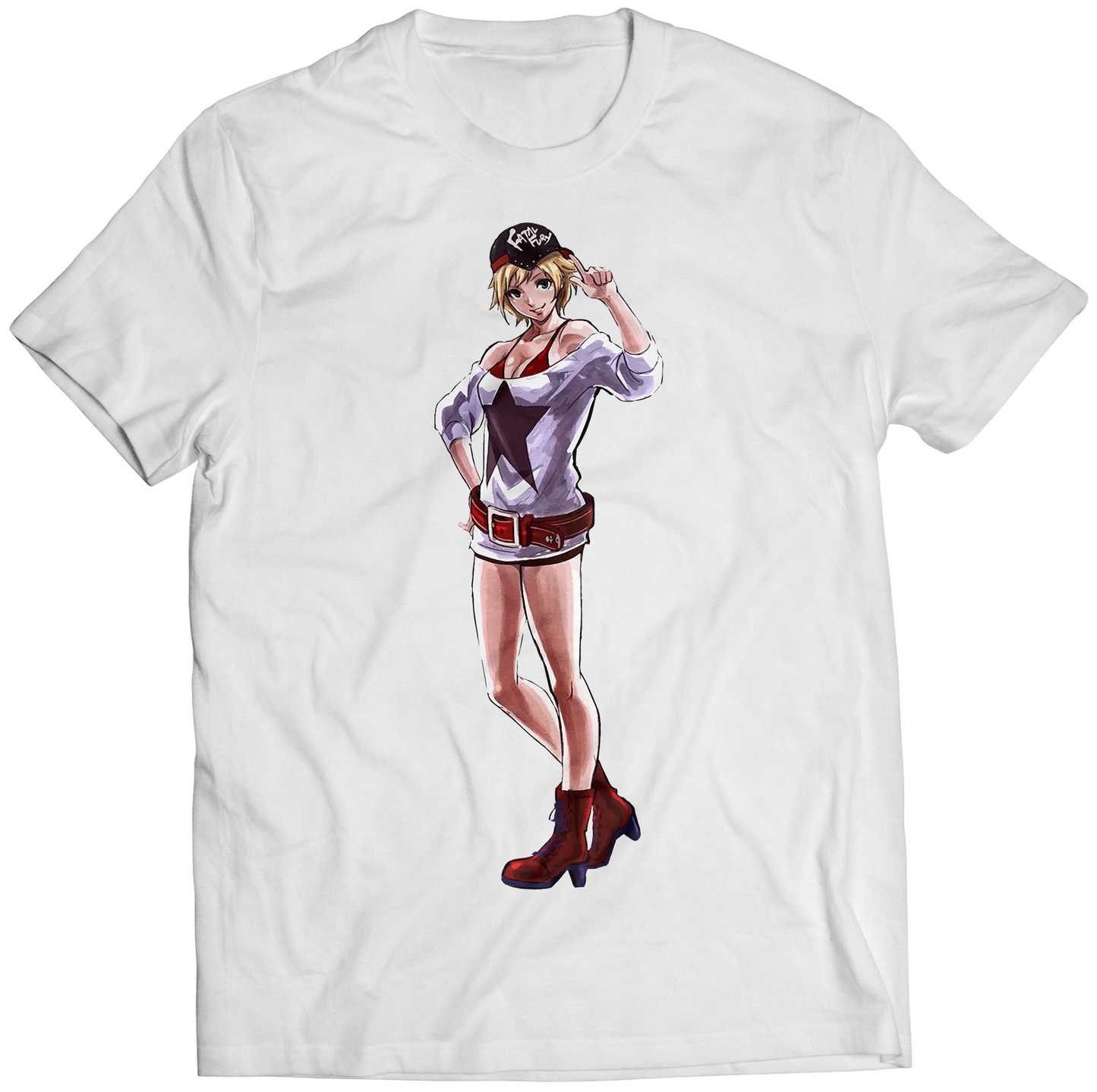 Alice KOF14 XIV Premium Unisex T-shirt (Vectorized Design)