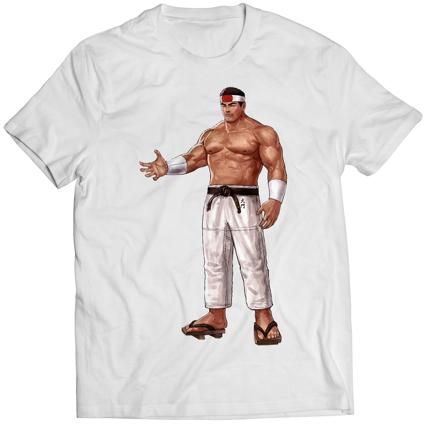 Goro Daimon KOF14 XIV Premium Unisex T-shirt (Vectorized Design)