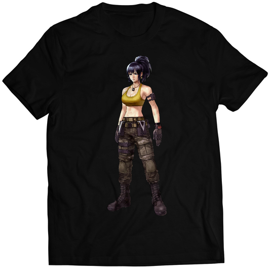 Leona KOF14 XIV Premium Unisex T-shirt (Vectorized Design)