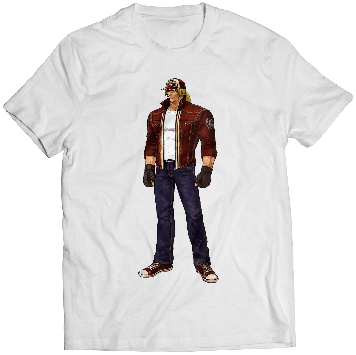 Terry Bogard KOF14 XIV Premium Unisex T-shirt (Vectorized Design)