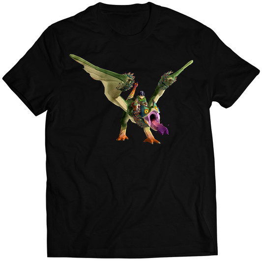 Pukei Rider Hunter Stories 2: Wings of Ruin Premium Unisex T-shirt (Vectorized Design)