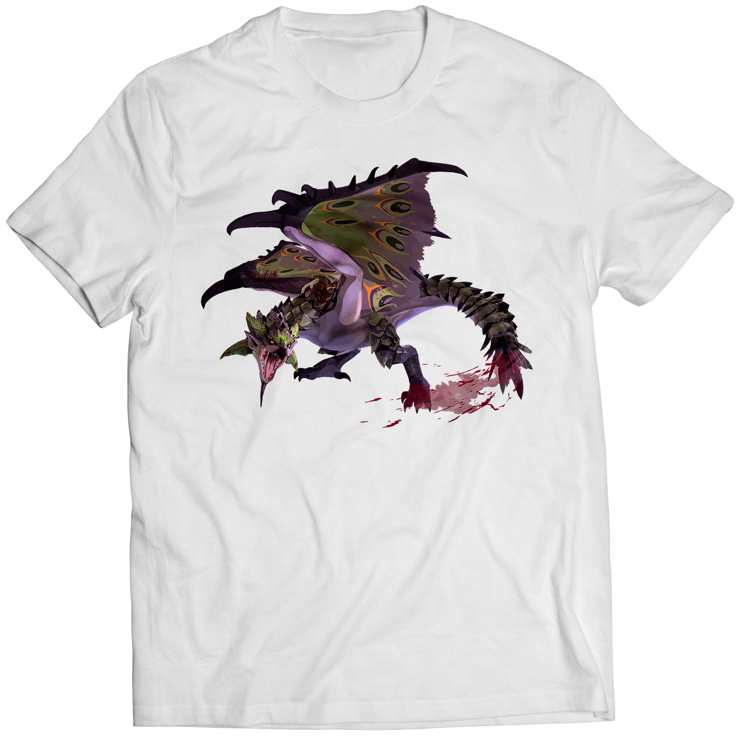 Dreadqueen Rathian MHS2: WOR Premium Unisex T-shirt (Vectorized Design)