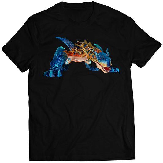 Grimclaw Tigrex MHS2: WOR Premium Unisex T-shirt (Vectorized Design)