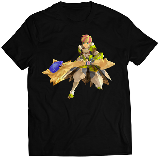 Hunting Horn MHS2: WOR Premium Unisex T-shirt (Vectorized Design)