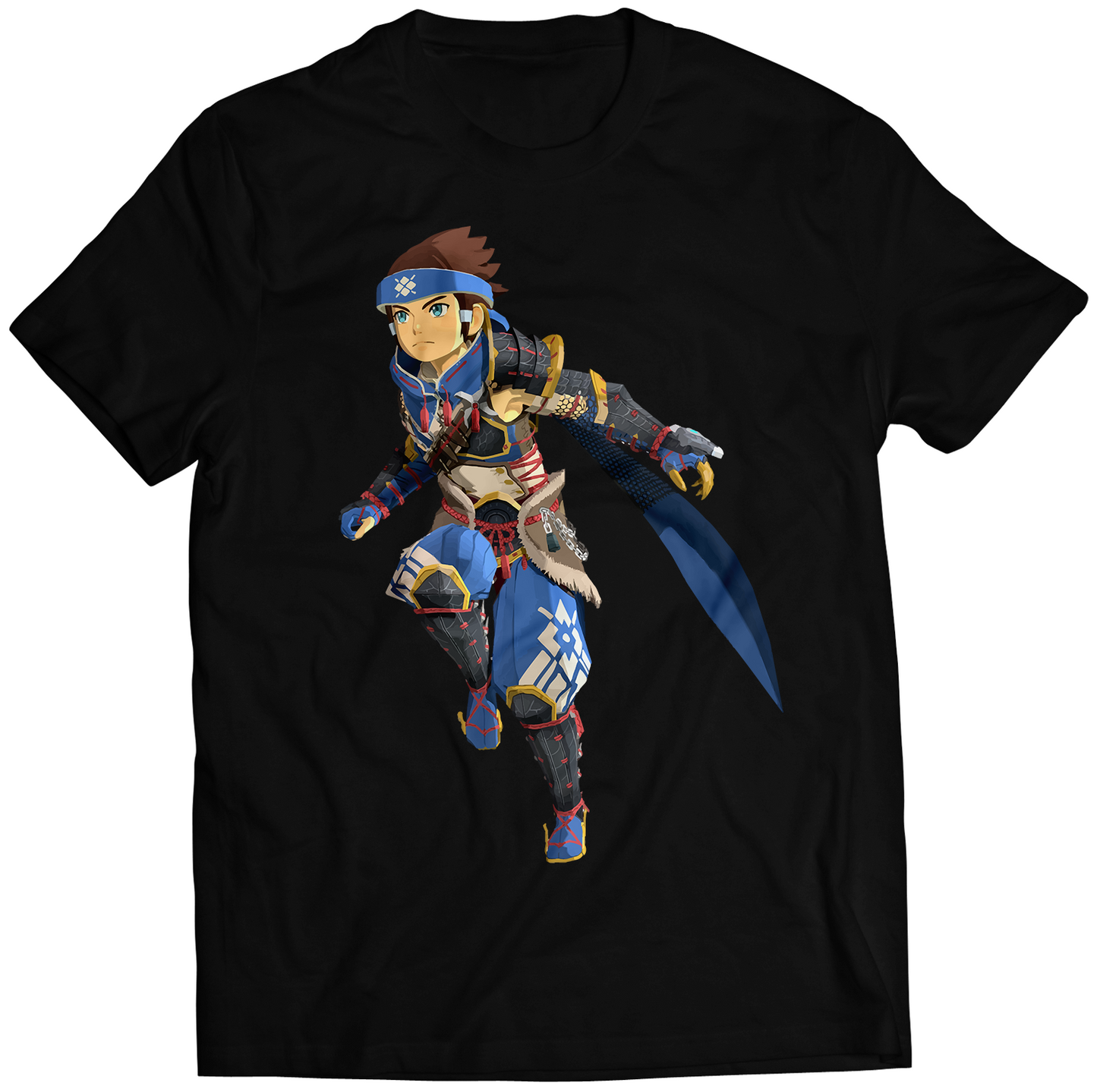 Kamura Male MHS2: WOR Premium Unisex T-shirt (Vectorized Design)