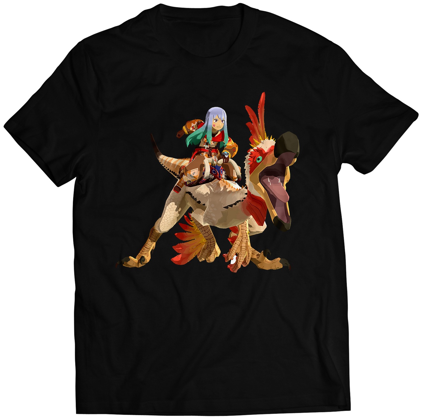 Kulu Rider MHS2: WOR Premium Unisex T-shirt (Vectorized Design)