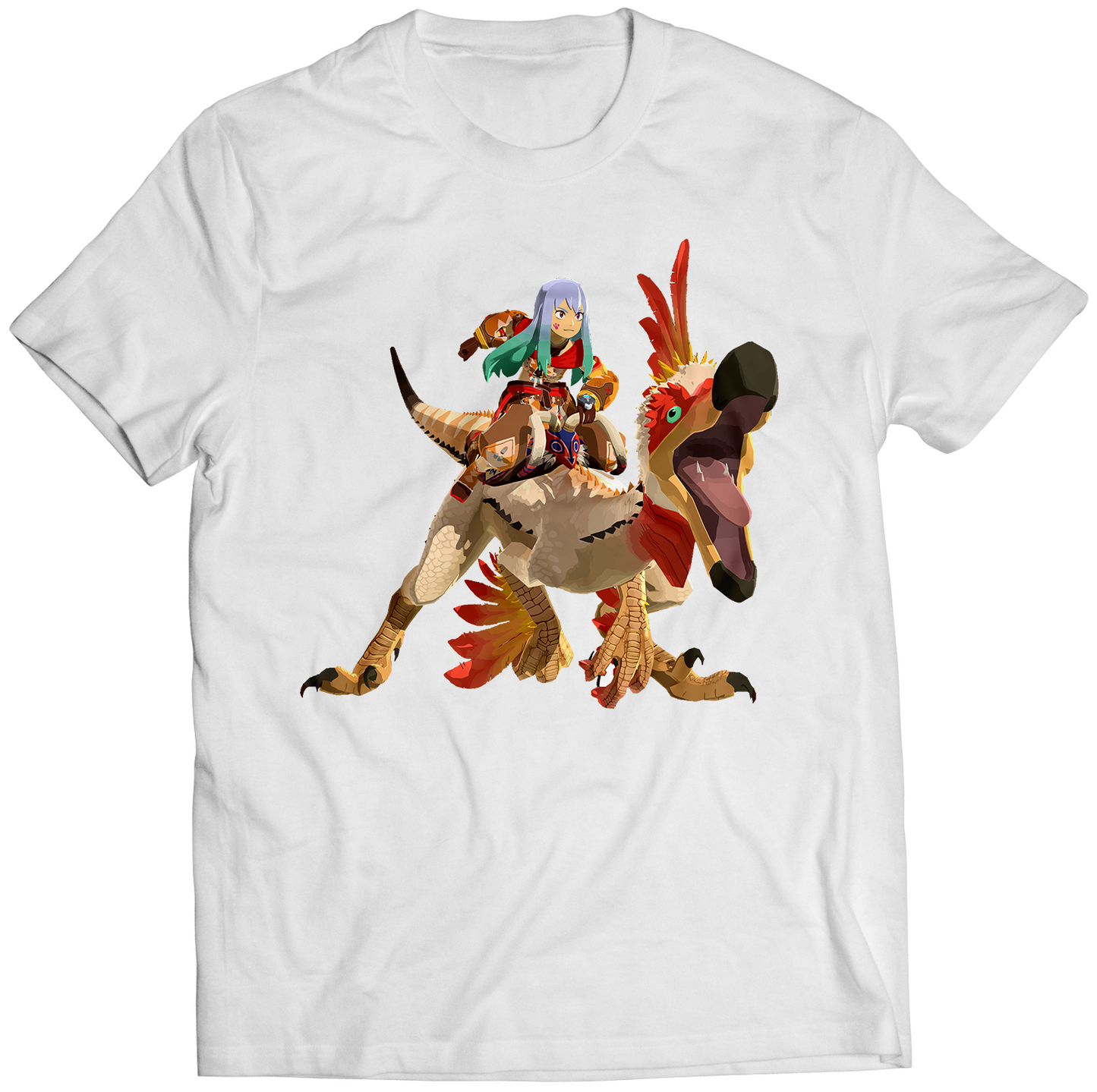 Kulu Rider MHS2: WOR Premium Unisex T-shirt (Vectorized Design)