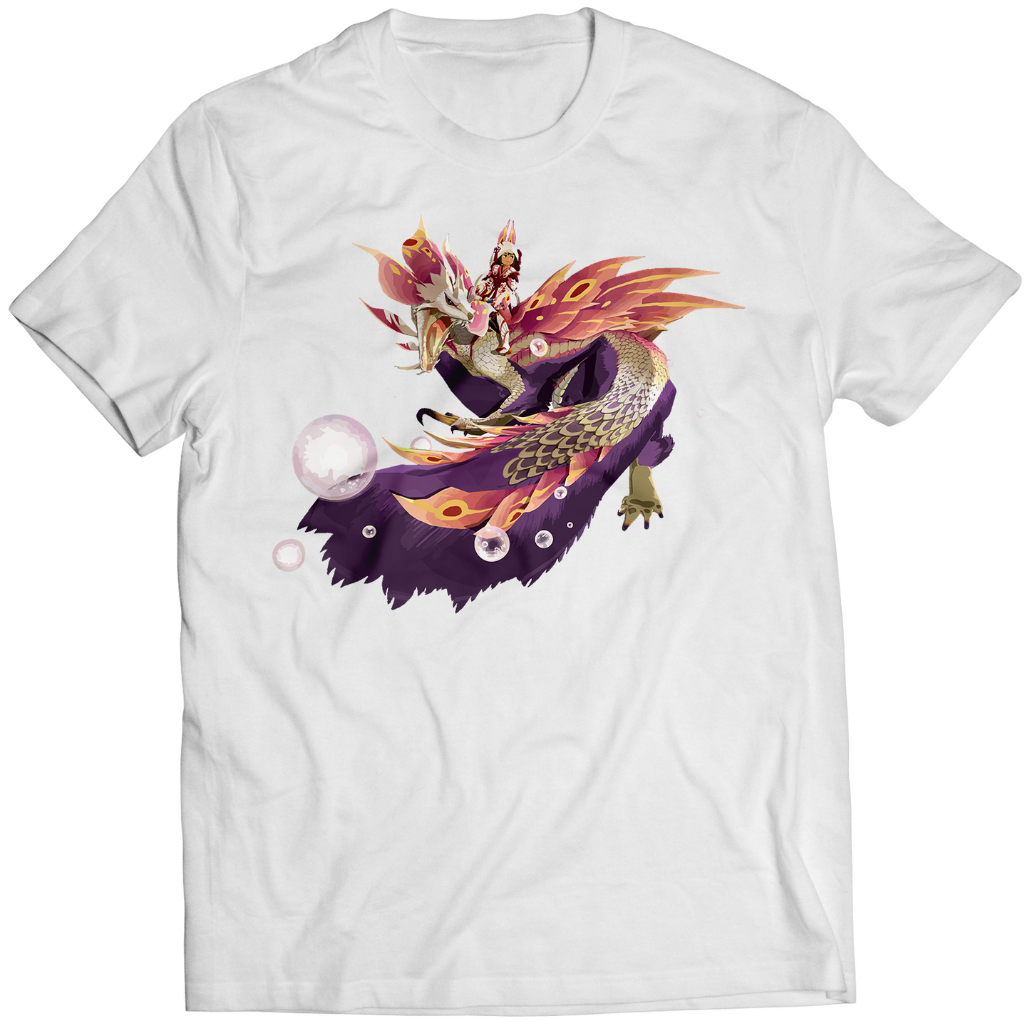Mizutsune Rider MHS2: WOR Premium Unisex T-shirt (Vectorized Design)