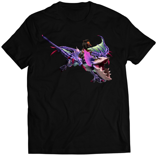 Myterious Rider And Yian Garuga MHS2: WOR Premium Unisex T-shirt (Vectorized Design)