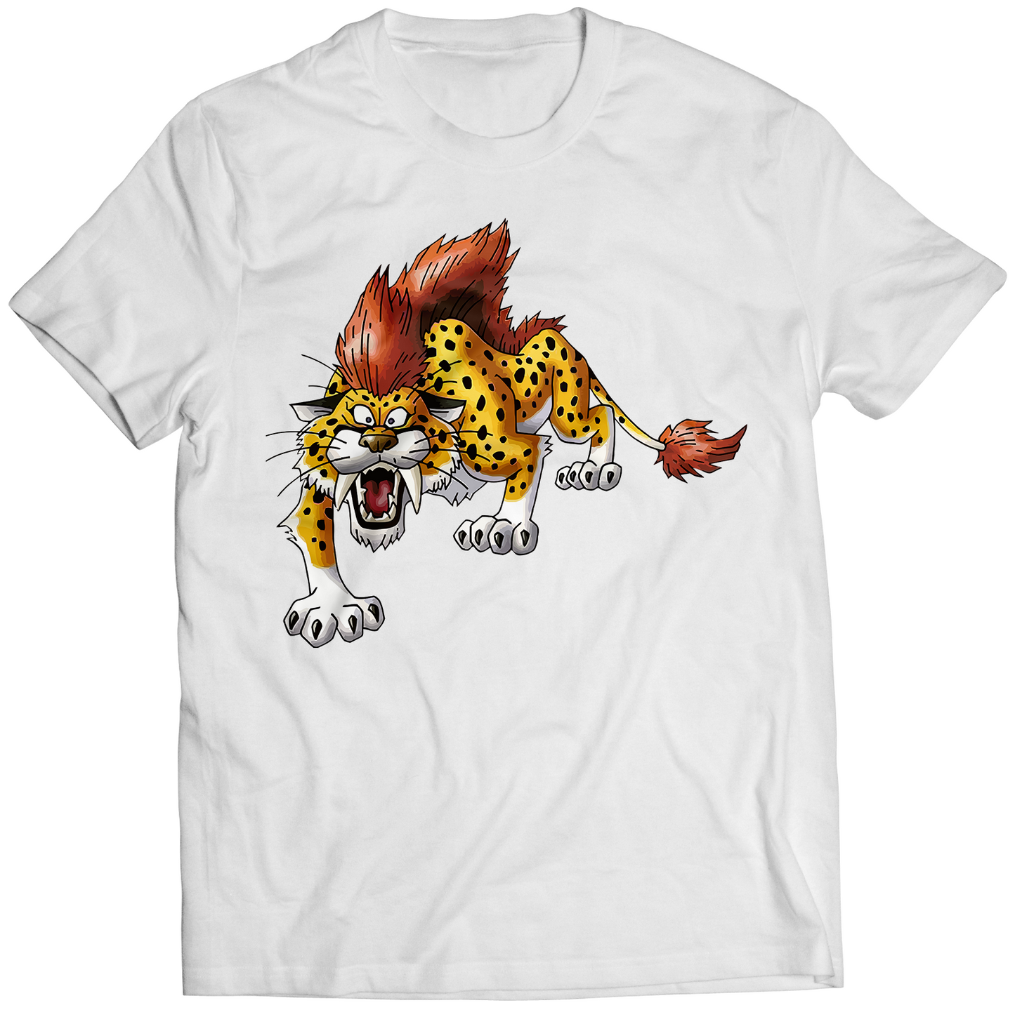 Sabrecat DQ8 VIII Premium Unisex T-shirt (Vectorized Design)