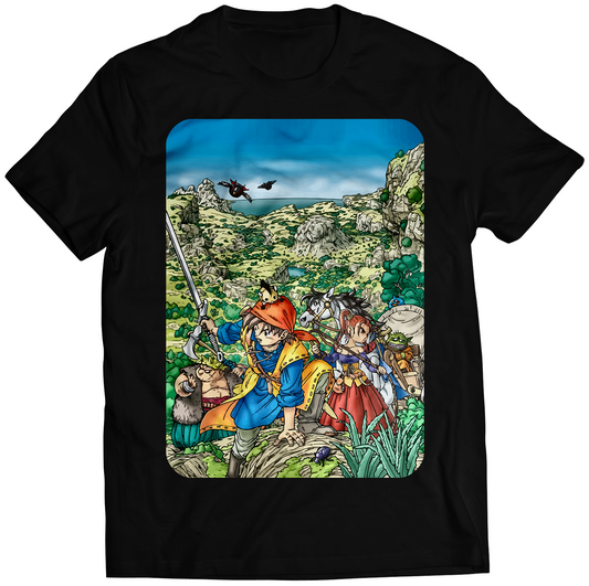 DQ8 VIII Cover Premium Unisex T-shirt (Vectorized Design)