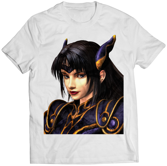 Rose Portrait TLOD Premium Unisex T-shirt (Vectorized Design)