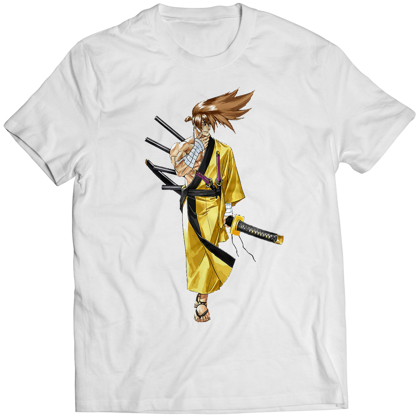 Yoshitora Samurai VI Tenka Premium Unisex T-shirt (Vectorized Design)