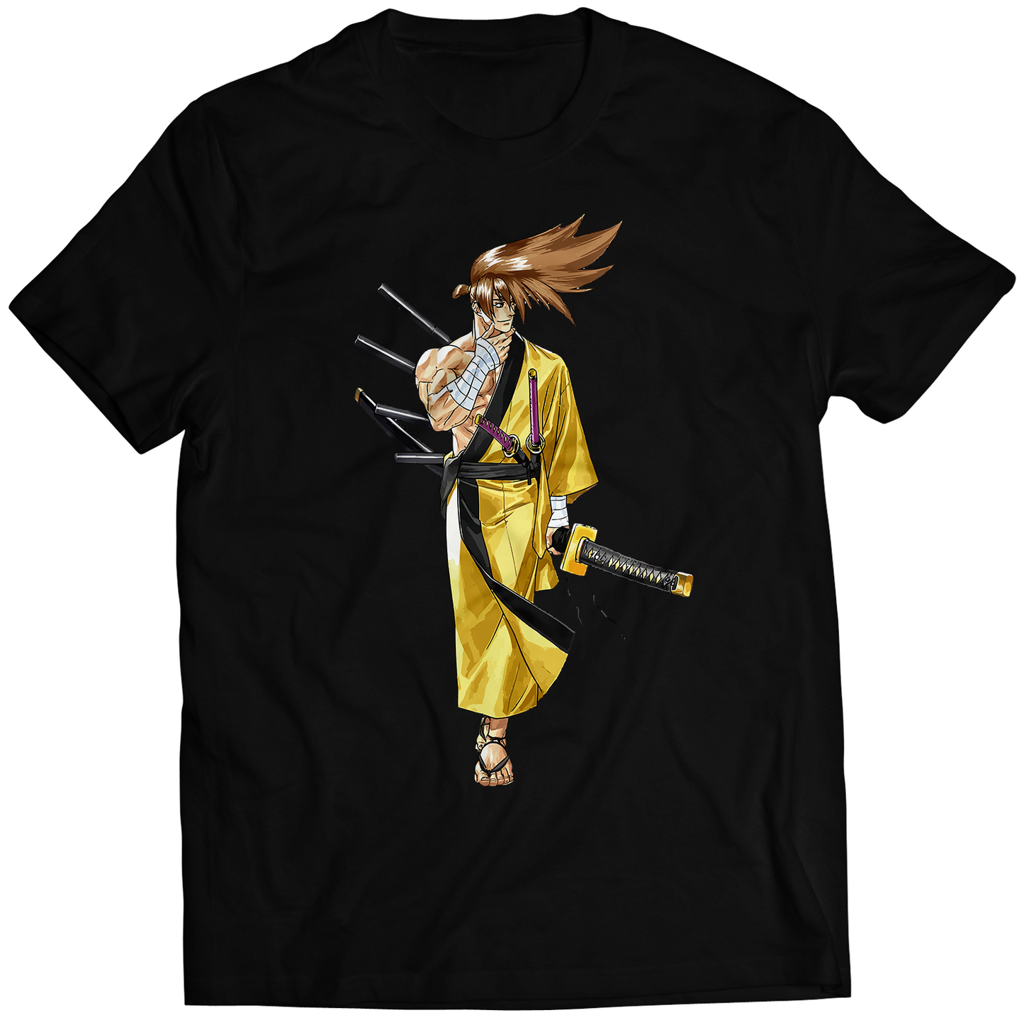 Yoshitora Samurai VI Tenka Premium Unisex T-shirt (Vectorized Design)