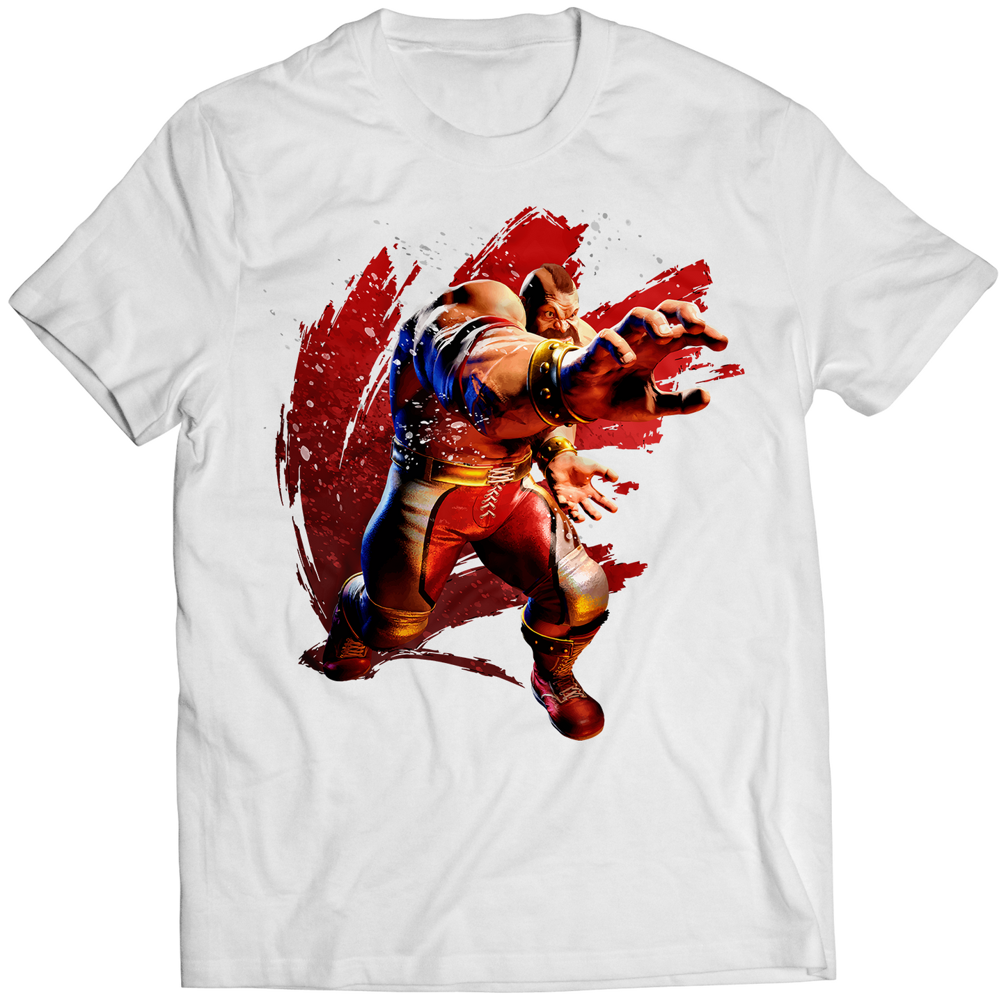 Zangief SF6 Premium Unisex T-shirt (Vectorized Design)